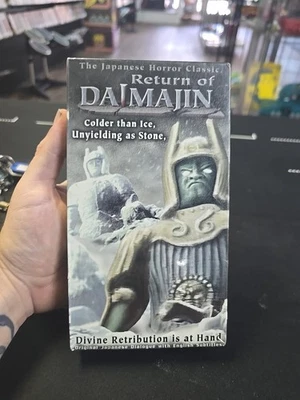 FACTORY SEALED Daimajin - Vol. 3: Return of Daimajin (VHS, 1999) - Image 1 of 3