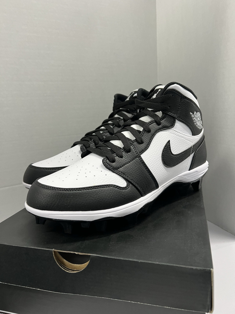 Jordan 1 TD Cleat Mid Black White for Sale | Authenticity Jordan 1 TD Cleat Mid Black White for Sale | Authenticity