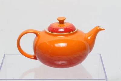 Le Creuset Stoneware Classic Teapot - Flame 1.3L - Image 1 of 4