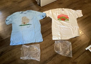 2 NEUE Gary Larson The Far Side T-Shirts Elefant/ Garfield 1984 1985 L/XL - Bild 1 von 14