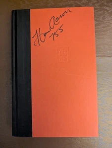 Hank Aaron Signed Vintage Hardcover Baseball Book - Picture 1 of 16