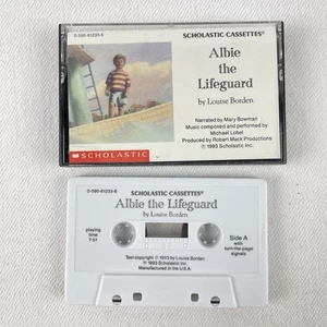 Albie The Lifeguard by Louise Borden  (Scholastic Cassette, 1993) Good - Picture 1 of 2
