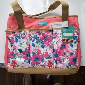 The Pioneer Frau frische Blumen Garten Tragetasche mit Taschen zur Aufbewahrung wichtiger Dinge - Bild 1 von 9