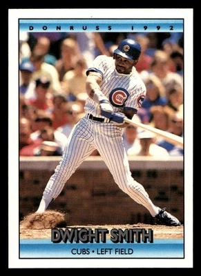 1992 Donruss Dwight Smith #561 Chicago Cubs - Image 1 of 2