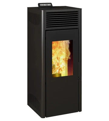 STUFA A PELLET VENTILATA INVICTA "NUOVA NOLA PLUS" NERO 9,5 KW - Immagine 1 di 2
