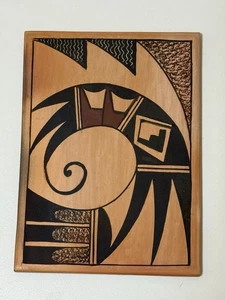 Azulejo de cerámica Hopi 5,5 pulgadas x 4 pulgadas - Imagen 1 de 2