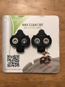 BV Bike Cleats Compatible with Shimano SPD Mountain Bike Bicycle Cleat Set. Rt - Picture 1 of 2