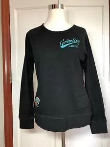NBA Vancouver Grizzlies Felpa Pullover Donna Dugout Reversibile, Nero - S - Foto 1 di 11