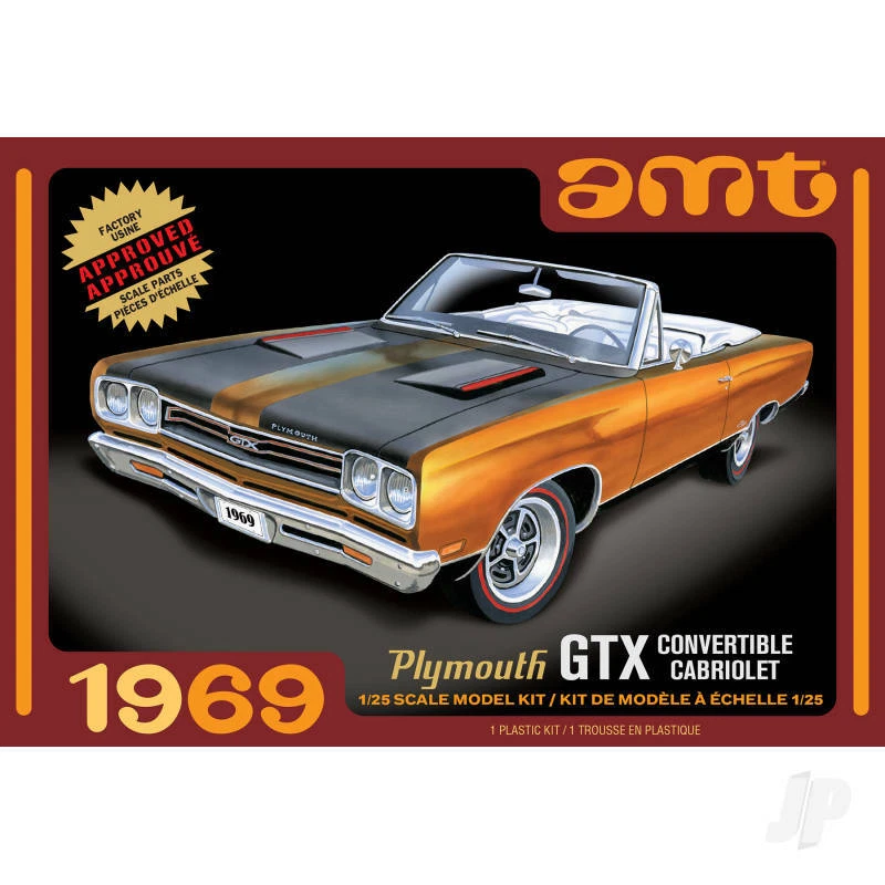 Plymouth GTX 1969 convertible 2T AMT1137M Foto 1 de 1