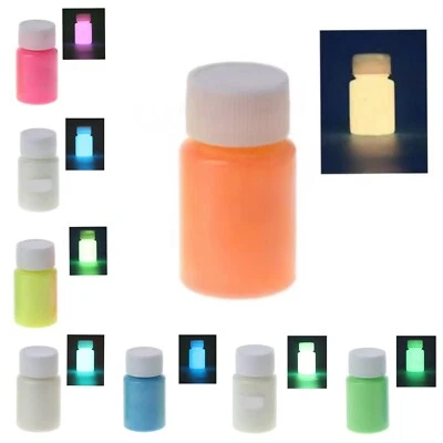 Fluorescent Fluorescent Paints Night Glow Acrylic Paint Glow in the Dark - Image 1 of 4