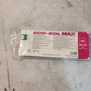 Roland ESL3-MG Eco-Sol Max Ink for VS Series Cyan 220cc Genuine New oEM OPen Box - Picture 1 of 1
