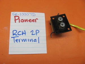 📈PIONEER 2P RCA TERMINALE SX-1000TD RICEVITORE STEREO - Foto 1 di 3