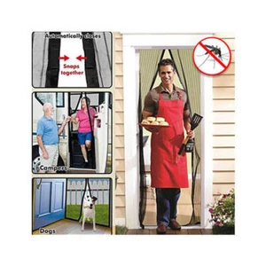 Magnetic Flyscreen Door Frame Protector from Insects Mosquitos Bugs Flies Pests - Imagen 1 de 3