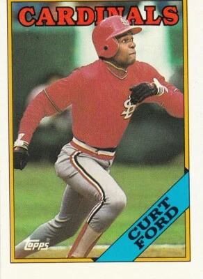 1988 Topps - Curt Ford #612-Cardinals - Image 1 of 2