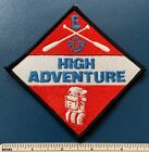 Vintage HIGH ADVENTURE Boy Scout Exploring Program Jacket PATCH BSA Hike Canoe