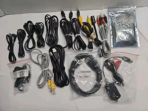 Lot Of 17 Assorted Cables Cords Connector Transfer Assorted Styles - Picture 1 of 12