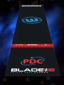 Alfombra de dardos de PVC Winmau Pro Zone Precision y Oche integrado - Imagen 1 de 2