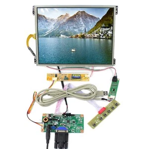 VGA LCD Controller Board 10.4" HT10X21 1024x768 IPS LCD Screen Tocuh Sensor - Picture 1 of 5