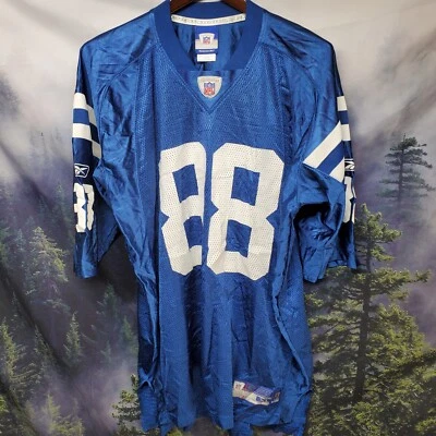 Camiseta deportiva Reebok Indianapolis Colts Marvin Harrison para hombre talla XL NFL Foto 1 de 4