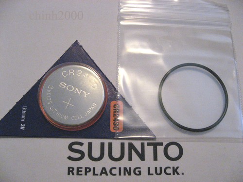 Battery Kit For Suunto X-Lander, Mariner, Regatta & Metron Computer, NEW