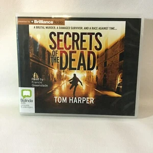 Secrets of the Dead, Tom Harper Audiobook CDs Brilliance Audio GUC - Picture 1 of 3