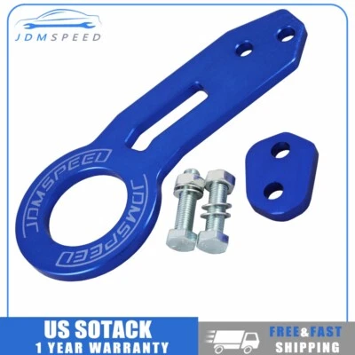 Kit de gancho de remolque trasero CNC Billet aluminio anodizado Jdm azul para Honda Acura  Foto 1 de 4