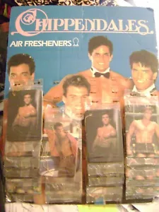 CHIPPENDALE AIR FRESHNER CARD HANG A HUNG CHIPPENDALE IN YOUR CAR KEEP FRESH - Picture 1 of 4