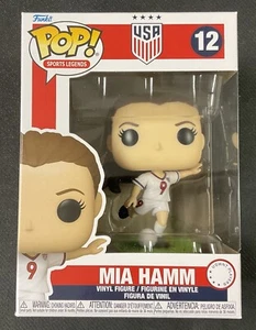 MIA HAMM Funko Pop Sports Legends 12 USA Women’s Soccer w/ Protector - Picture 1 of 7