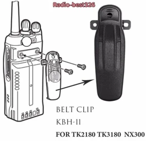KBH-11 Gürtelclip für TK2180 TK3180 TK5210 TK5310 TK5220 TK5320 NX200 NX300 Radio - Bild 1 von 4