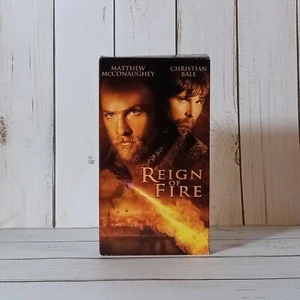 Reign of Fire VHS Kassette 2002 Sci-Fi/Abenteuer Matthew McConaughey Christian Bale - Bild 1 von 9