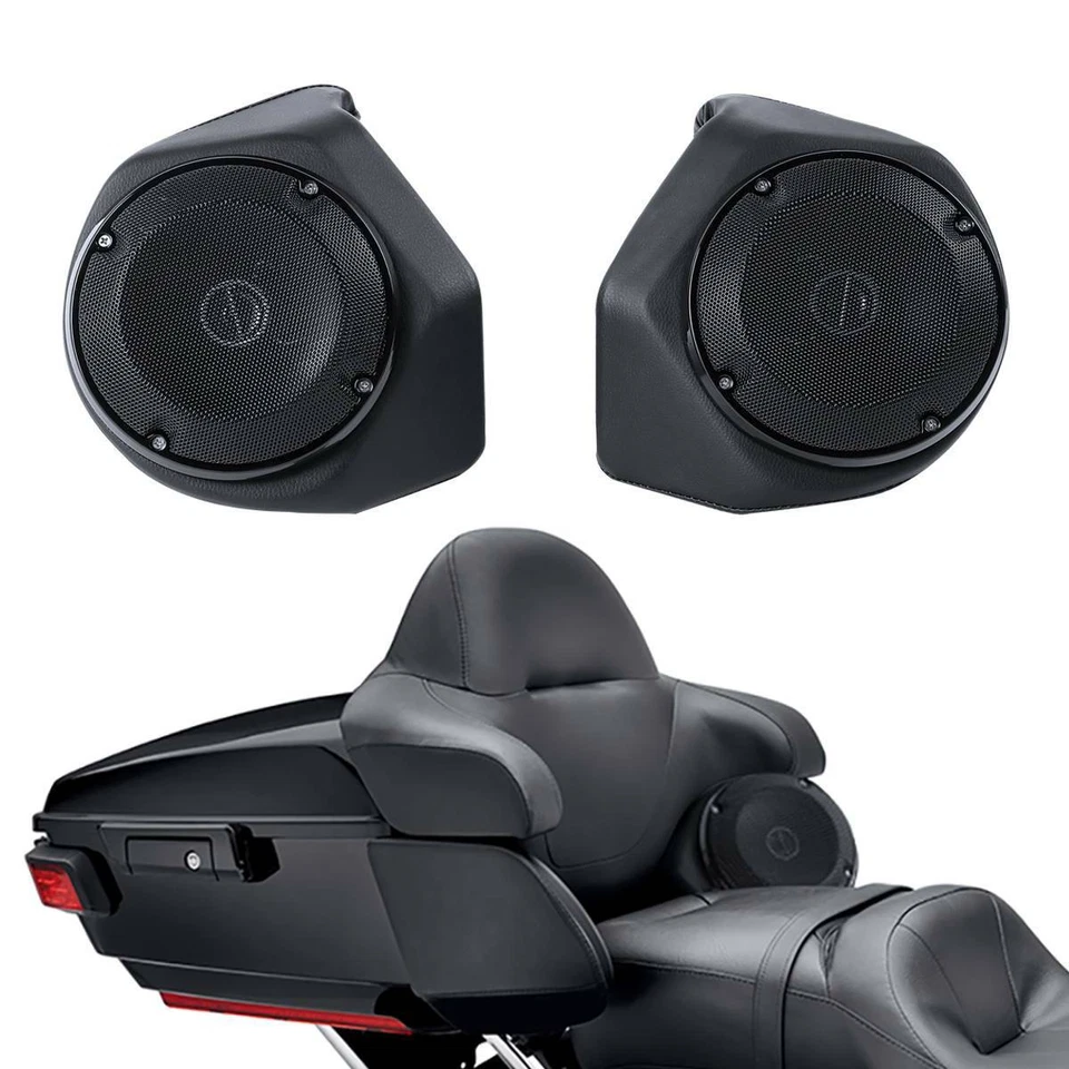 Altavoces traseros King Trunk de 6,5"" aptos para Harley Touring Road Glide King 2014-2025 Foto 1 de 4