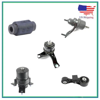 Soportes de motor y transmisión de 5 piezas para Toyota Venza 2009-2016 2,7 L Foto 1 de 4