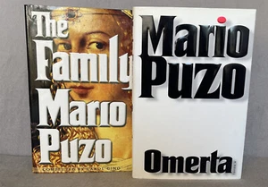 Mario Puzo 2 Hardcover First Edition Novels - Imagen 1 de 4