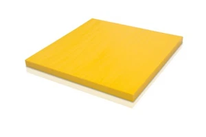 Tabla de cortar plástico amarillo (HDPE) 1/4"" - .250"" gruesa FDA/NSF Tú eliges la talla - Imagen 1 de 1