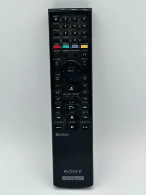 Official Sony PS3 BD Playstation 3 Media Blu-ray Disc Remote Control CECHZR1U - Image 1 of 3