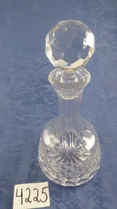 Nr.4225 Edinburgh Crystal Dekanter Whisky Glas Pressglas mit Glasverschluss - Picture 1 of 11