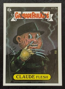 1988 Topps GPK Garbage Pail Kids OS15 Series 15 Claude Flesh DC Die Cut - # 617a - Picture 1 of 10