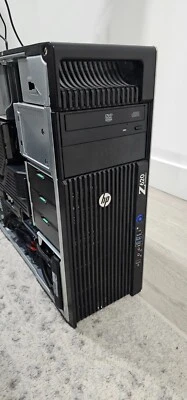 Estación de trabajo HP Z620 2x Xeon E5-2697V2 2,7 GHz, 6 GB NVIDIA 980TI, 192 G RAM, 1 TB NVME Foto 1 de 2