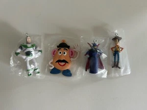 Toy Story Disney Key Chain, Christmas Ornament, Figures Woody, Buzz Lightyear - Picture 1 of 11