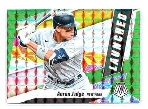 Panini Mosaic 2021 #L2 Aaron Judge lanzó mosaico verde New York Yankees - Imagen 1 de 2
