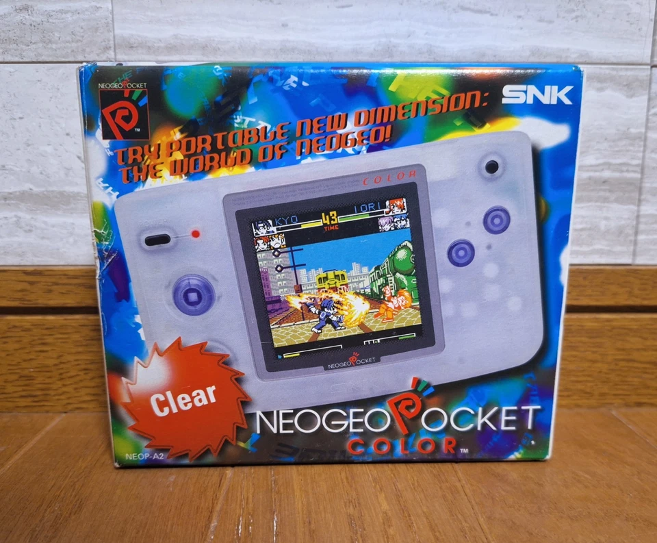 NEW SNK Neo Geo Pocket Color Clear Console *WESTERN VERSION* - Image 1 of 2