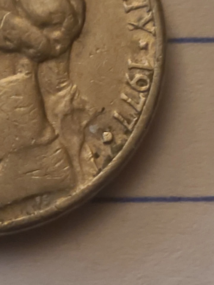 1977-D Nickel With Errors In God We Trust And Liberty And Date With D Filled - Image 1 of 4