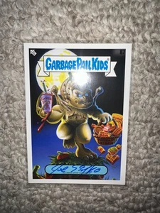 Garbage Pail Kids 35 aniversario 87 calabaza Patrick Joe Simko automático #19/50 - Imagen 1 de 2