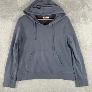 Sudadera con Capucha American Giant Para Mujer Pequeña Gris Canguro Bolsillo Cuello Envejecido Hecha en EE. UU. - Imagen 1 de 9