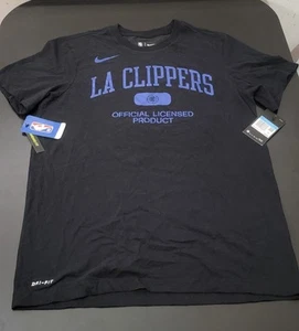 Nike Dri-Fit NBA Los Angeles Clippers T-shirt Medium - Picture 1 of 6