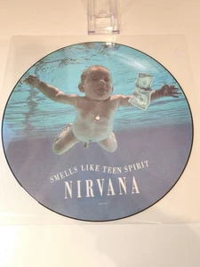 Nirvana Smells Like Teen Spirit Maxi LP PICTURE DISC BMG Records 1991 Germany - Bild 1 von 7
