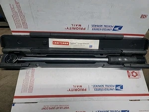 CRAFTSMAN 44597 1/2” Drive Digitork TORQUE WRENCH 25-250 FT-LBS US & Metric - Bild 1 von 11