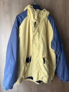 Vintage Nike ACG Jacket Mens XXL Yellow 3 Layer Water Resistant Insulated Jacket - Picture 1 of 15