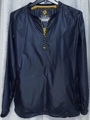 Chaqueta de Práctica de Bateo DeMarini Pyro Béisbol/Softbol Mn LG Negra 1/2 Cremallera EC Foto 1 de 4