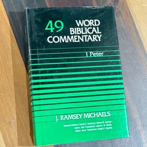 1 PETER, VOLUME 49 (WORD BIBLICAL COMMENTARY) By J. Ramsey Michaels - Picture 1 of 17